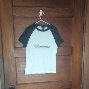 Charlotte Russe Graphic Baby Tee